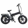 ENGWE X Folding Electric Bike 20*4.0 Inch Chaoyang Off-Road Fat Tires 250W Motor E-Bike 48V 13Ah Battery 25Km/h Max Speed 100KM Range Dual Disc Brake 150KG Max Load - Black -rockbros-shop ENGWE X 250W Motor Folding Ebike Fat Tire Electric Bike 518731 1