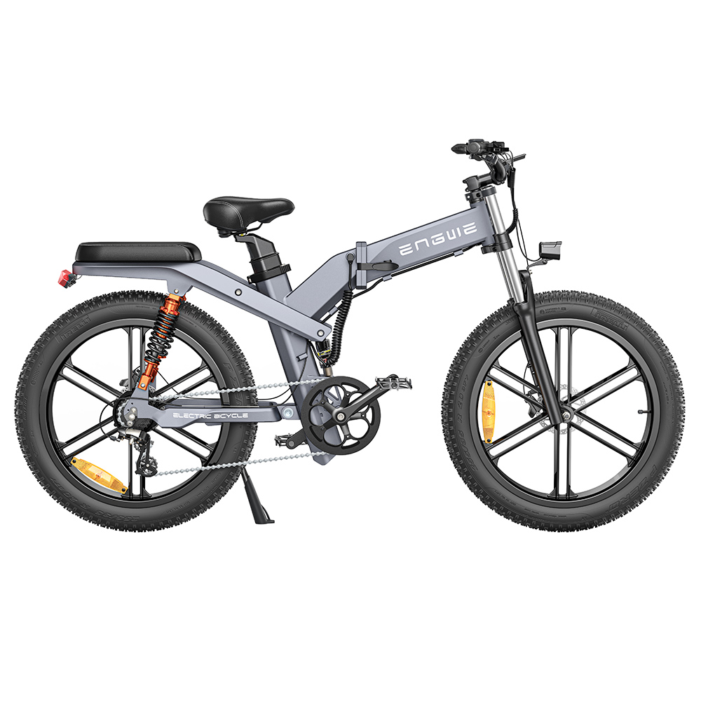 ENGWE X26 Electric Bike 26*4.0 Inch Fat Tires 50Km/h Max Speed 48V 1000W Motor 19.2Ah & 10Ah Dual Batteries for 100KM Range 150KG Max Load Triple Suspension System Shimano 8-Speed Gear Dual Hydraulic Disc Brake for All-Terrain Roads Mountain E-Bike ENGWE X26 Electric Bike 26*4.0 Inch Fat Tires 50Km/h Max Speed 48V 1000W Motor 19.2Ah & 10Ah Dual Batteries For 100KM Range 150KG Max Load Triple Suspension System Shimano 8-Speed Gear Dual Hydraulic Disc Brake For All-Terrain Roads Mountain E-Bike -rockbros-shop ENGWE X26 Electric Bike 48V 1000W Motor 19Ah 7 5Ah Dual Battery 518357 0
