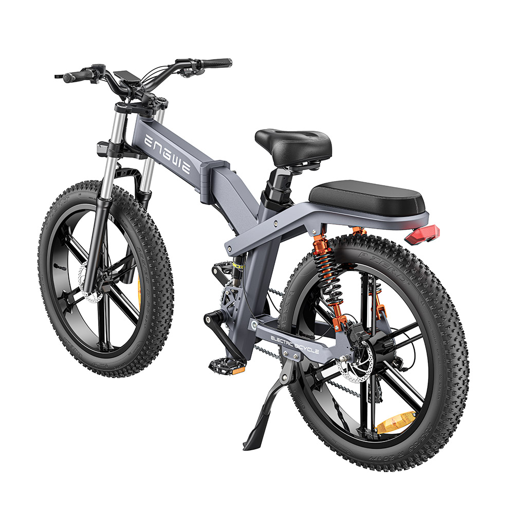 ENGWE X26 Electric Bike 26*4.0 Inch Fat Tires 50Km/h Max Speed 48V 1000W Motor 19.2Ah & 10Ah Dual Batteries for 100KM Range 150KG Max Load Triple Suspension System Shimano 8-Speed Gear Dual Hydraulic Disc Brake for All-Terrain Roads Mountain E-Bike ENGWE X26 Electric Bike 26*4.0 Inch Fat Tires 50Km/h Max Speed 48V 1000W Motor 19.2Ah & 10Ah Dual Batteries For 100KM Range 150KG Max Load Triple Suspension System Shimano 8-Speed Gear Dual Hydraulic Disc Brake For All-Terrain Roads Mountain E-Bike -rockbros-shop ENGWE X26 Electric Bike 48V 1000W Motor 19Ah 7 5Ah Dual Battery 518357 1