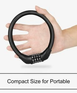 ENGWE Zinc Alloy Bicycle Lock One Foot -rockbros-shop ENGWE Zinc Alloy Bicycle Lock One Foot 518346 1