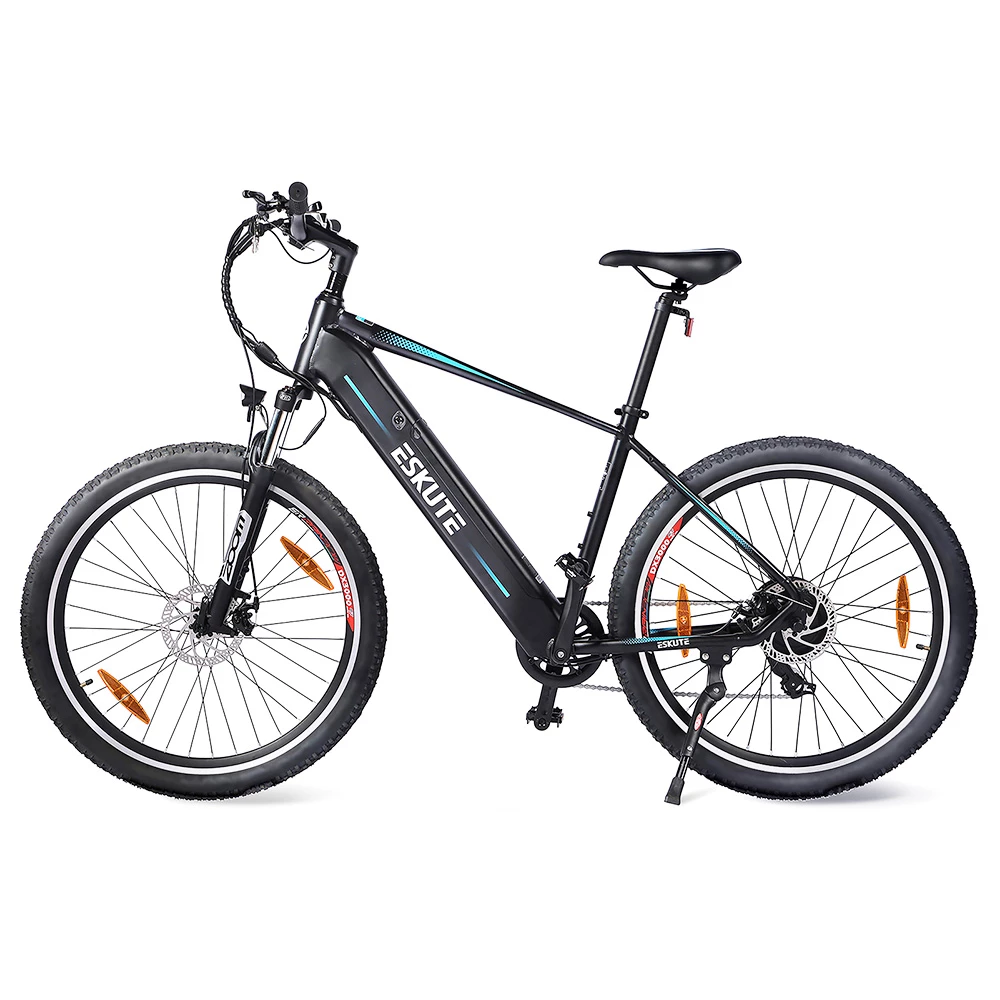 ESKUTE Netuno Electric Bicycle 27.5 Inch 250W Rear-Hub Motor 25Km/h Max Speed Bafang Brushless Motor 36V 14.5Ah Battery For 65 Miles Range Urban Bike 3 ESKUTE Netuno Electric Bicycle 27.5 Inch 250W Rear-Hub Motor 25Km/h Max Speed Bafang Brushless Motor 36V 14.5Ah Battery For 65 Miles Range Urban Bike