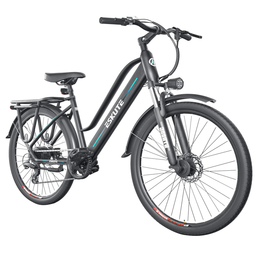ESKUTE Wayfarer E-City Bike Netuno Electric Bicycle 250W Rear-hub Motor 10Ah Battery for 65 Miles Range ESKUTE Wayfarer E-City Bike Netuno Electric Bicycle 250W Rear-hub Motor 10Ah Battery For 65 Miles Range -rockbros-shop ESKUTE Wayfare Electric Bicycle 250W Rear hub Motor 499970 2