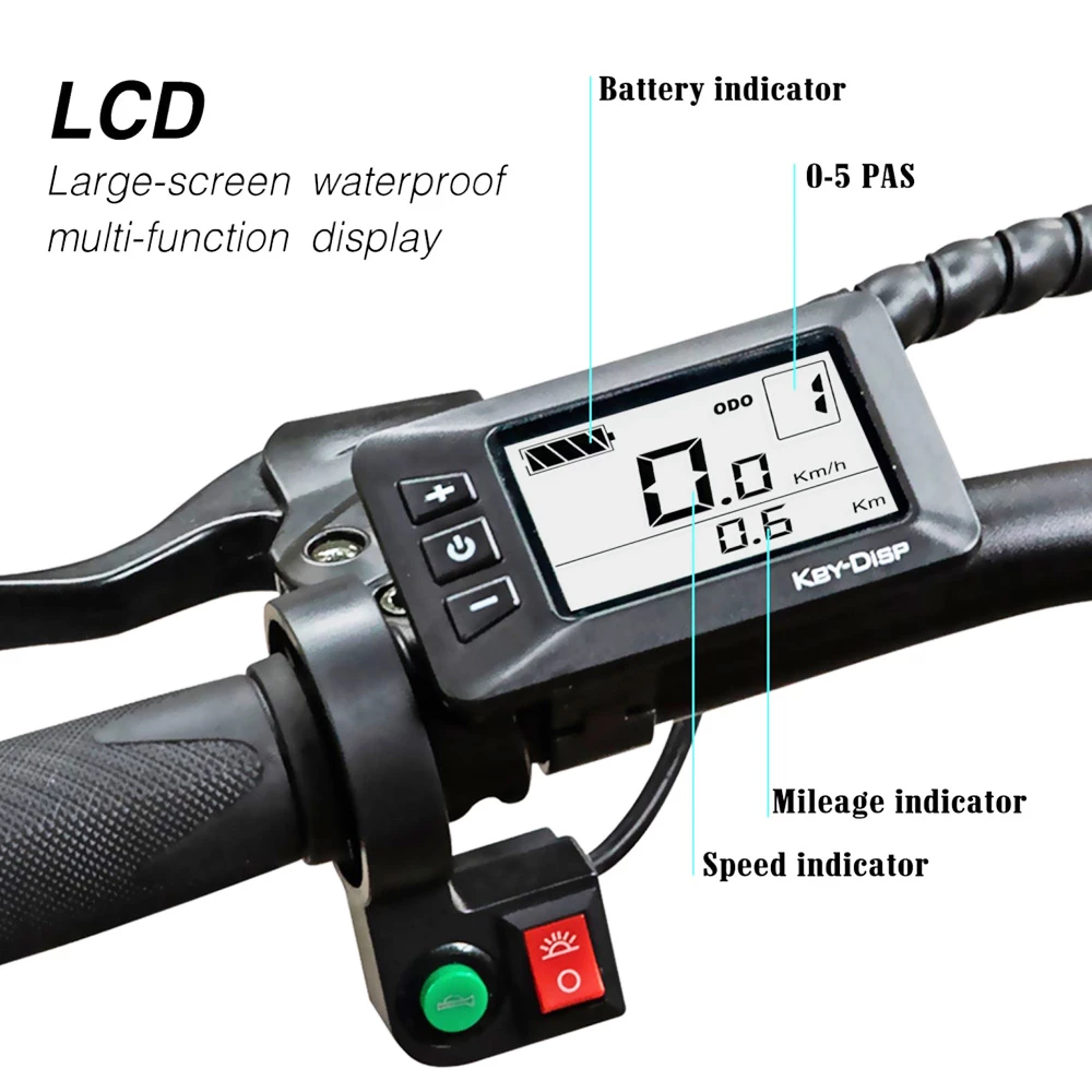 ESKUTE Wayfarer City E-bike Netuno Electric Bicycle 250W Rear-hub Motor 10Ah Battery For 65 Miles Range 7 ESKUTE Wayfarer City E-bike Netuno Electric Bicycle 250W Rear-hub Motor 10Ah Battery For 65 Miles Range - Image 5