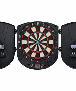 Electric Dartboard With Darts Black Polypropylene 10 Electric Dartboard With Darts Black Polypropylene -rockbros-shop Electric Dartboard with Darts Black Polypropylene 518692 2