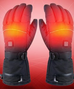Electric Heating Gloves For Skating, Cycling Outdoor Activities, Rechargeable Thickened Gloves 5V 4000mAh Battery -rockbros-shop Electric Heating Gloves for Skating Cycling Outdoor Activities 518163 4