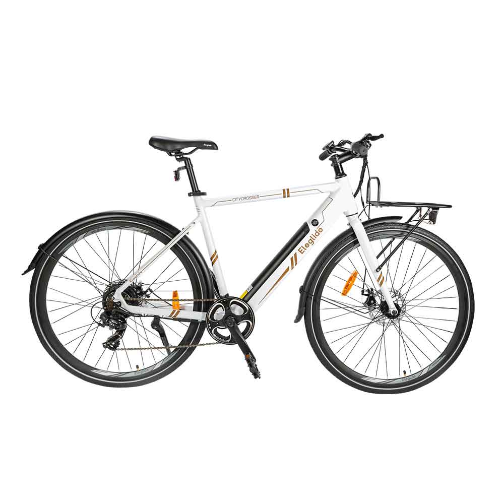 ELEGLIDE Citycrosser Electric Bike 700*38C CST Tires 250W Motor 25Km/h Speed 36V 10Ah Battery Moped Bike 75KM Range Shimano 7-Speed Gear Dual Disc Brake Torque Sensor ELEGLIDE Citycrosser Electric Bike 700*38C CST Tires 250W Motor 25Km/h Speed 36V 10Ah Battery Moped Bike 75KM Range Shimano 7-Speed Gear Dual Disc Brake Torque Sensor -rockbros-shop Eleglide Citycrosser 36V 10Ah 250W 75KM Moped Bike 516642 1 1