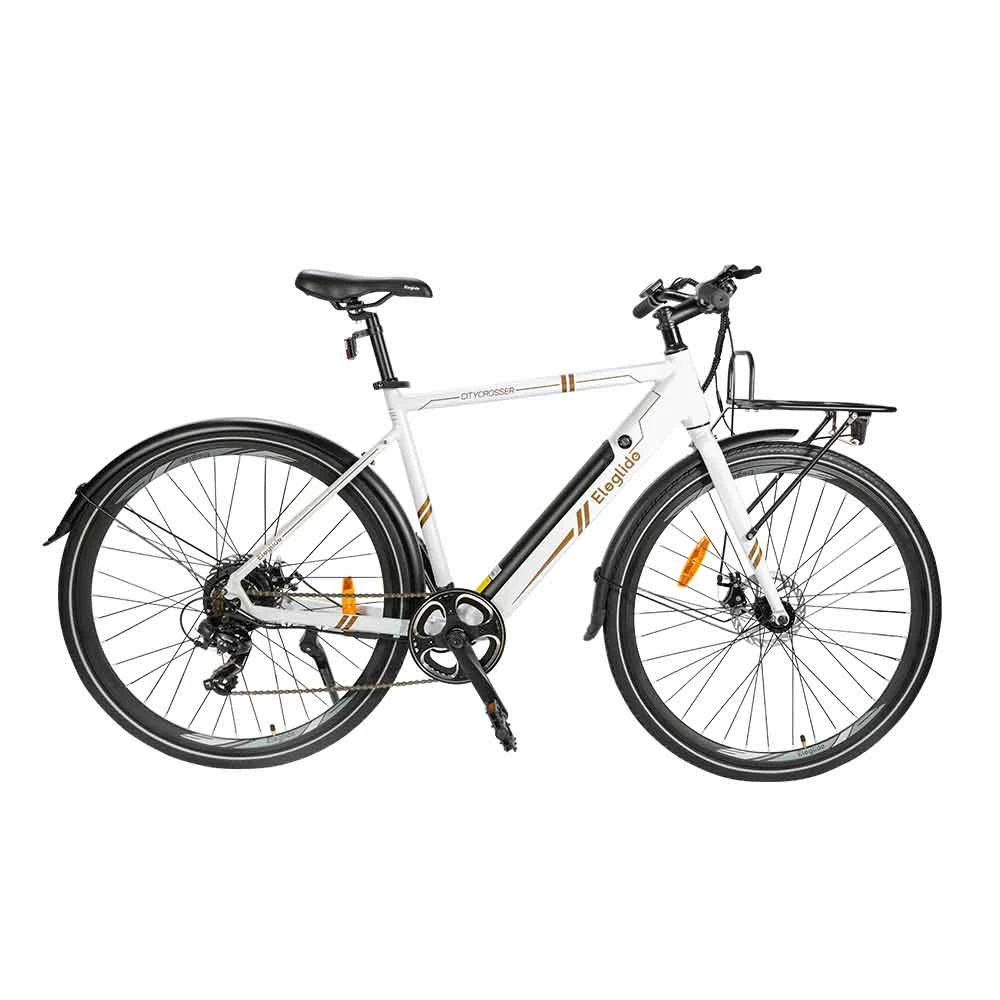 ELEGLIDE Citycrosser Electric Bike 700*38C CST Tires 250W Motor 25Km/h Speed 36V 10Ah Battery Moped Bike 75KM Range Shimano 7-Speed Gear Dual Disc Brake Torque Sensor 5 ELEGLIDE Citycrosser Electric Bike 700*38C CST Tires 250W Motor 25Km/h Speed 36V 10Ah Battery Moped Bike 75KM Range Shimano 7-Speed Gear Dual Disc Brake Torque Sensor - Image 3