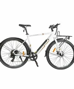 2PCS ELEGLIDE Citycrosser Electric Bike 700*38C CST Tires 250W Motor 25Km/h Speed 36V 10Ah Battery Moped Bike 75KM Range Shimano 7-Speed Gear Dual Disc Brake Torque Sensor -rockbros-shop Eleglide Citycrosser 36V 10Ah 250W 75KM Moped Bike 516642 1