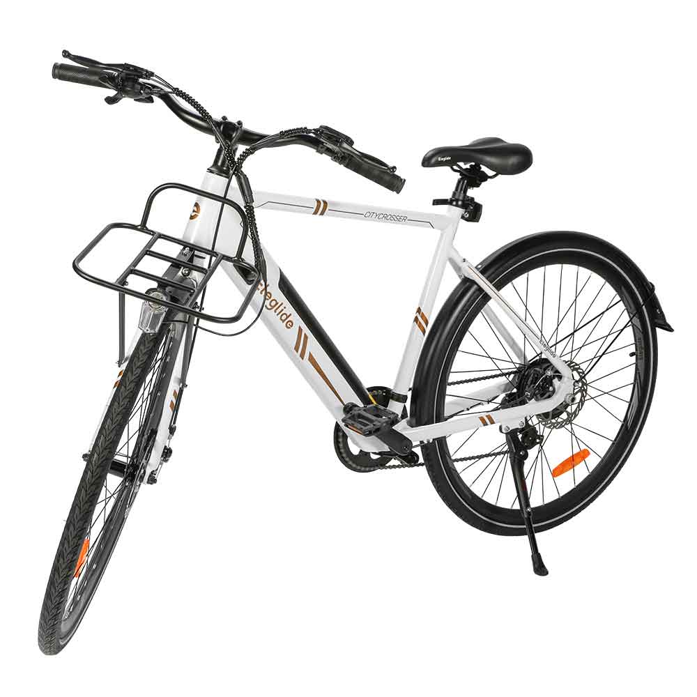 ELEGLIDE Citycrosser Electric Bike 700*38C CST Tires 250W Motor 25Km/h Speed 36V 10Ah Battery Moped Bike 75KM Range Shimano 7-Speed Gear Dual Disc Brake Torque Sensor ELEGLIDE Citycrosser Electric Bike 700*38C CST Tires 250W Motor 25Km/h Speed 36V 10Ah Battery Moped Bike 75KM Range Shimano 7-Speed Gear Dual Disc Brake Torque Sensor -rockbros-shop Eleglide Citycrosser 36V 10Ah 250W 75KM Moped Bike 516642 3 1