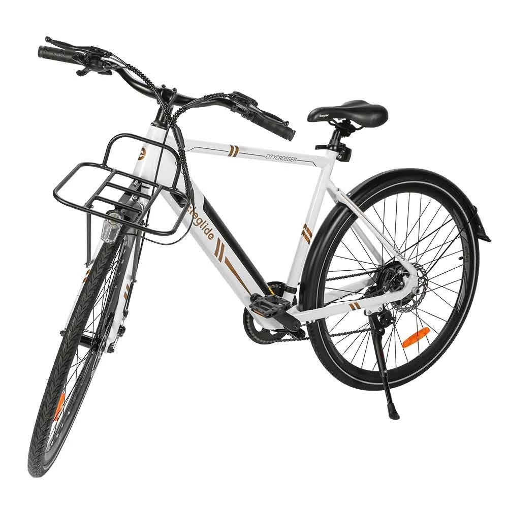 ELEGLIDE Citycrosser Electric Bike 700*38C CST Tires 250W Motor 25Km/h Speed 36V 10Ah Battery Moped Bike 75KM Range Shimano 7-Speed Gear Dual Disc Brake Torque Sensor 6 ELEGLIDE Citycrosser Electric Bike 700*38C CST Tires 250W Motor 25Km/h Speed 36V 10Ah Battery Moped Bike 75KM Range Shimano 7-Speed Gear Dual Disc Brake Torque Sensor - Image 4
