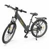 ELEGLIDE T1 STEP-THRU Electric Trekking Bike Trekking Bike 27.5 Inch CST Tires 36V 12.5AH Battery 250W Brushless Motor Shimano 7 Gears Max Speed 25Km/h Max Range 100KM Max Load 120KG IPX4 Waterproof Dual Disk Brake - Gray -rockbros-shop Eleglide T1 Step Thru Electric Moped Bike 36V 12 5AH 250W for Trekking 519534 4