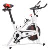Exercise Spinning Bike With Pulse Sensors White And Red 2 Exercise Spinning Bike With Pulse Sensors White And Red -rockbros-shop Exercise Spinning Bike with Pulse Sensors White and Red 427164 0