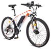 FAFREES Hailong One 26 Inch Electric Bike 250W Powerful Motor With 36V 10Ah Lithium-ion Battery SHIMANO 21 Speed - White -rockbros-shop FAFREES 26 Inch Electric Bike 250W Powerful Motor White 493949 0