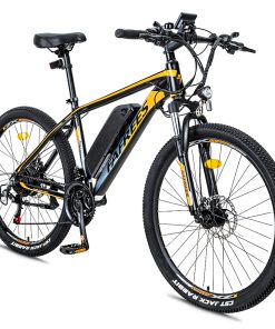 FAFREES Hailong One 26 Inch Electric Bike 250W Powerful Motor With 36V 10Ah Lithium-ion Battery SHIMANO 21 Speed - Black