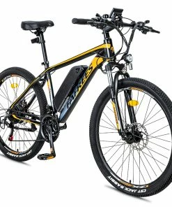 FAFREES Hailong One 26 Inch Electric Bike 250W Powerful Motor With 36V 10Ah Lithium-ion Battery SHIMANO 21 Speed - Black