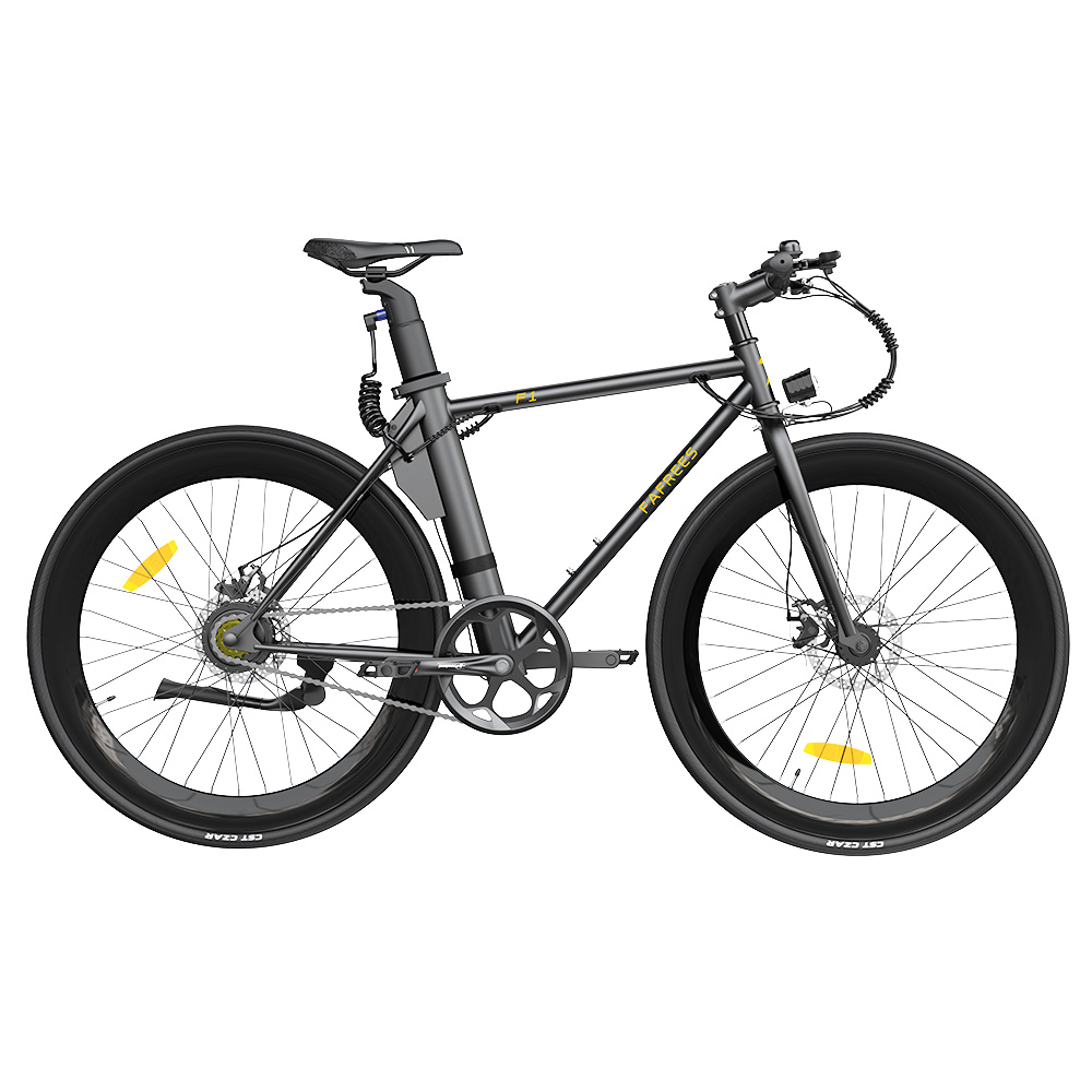 FAFREES F1 Electric Bike 250W Brushless Motor 25km/h Max Speed 9Ah Battery Shimano 7-Speed Transmission - Black FAFREES F1 Electric Bike 250W Brushless Motor 25km/h Max Speed 9Ah Battery Shimano 7-Speed Transmission - Black -rockbros-shop FAFREES F1 Electric Bike 250W Brushless Motor Matte Army 516961 0