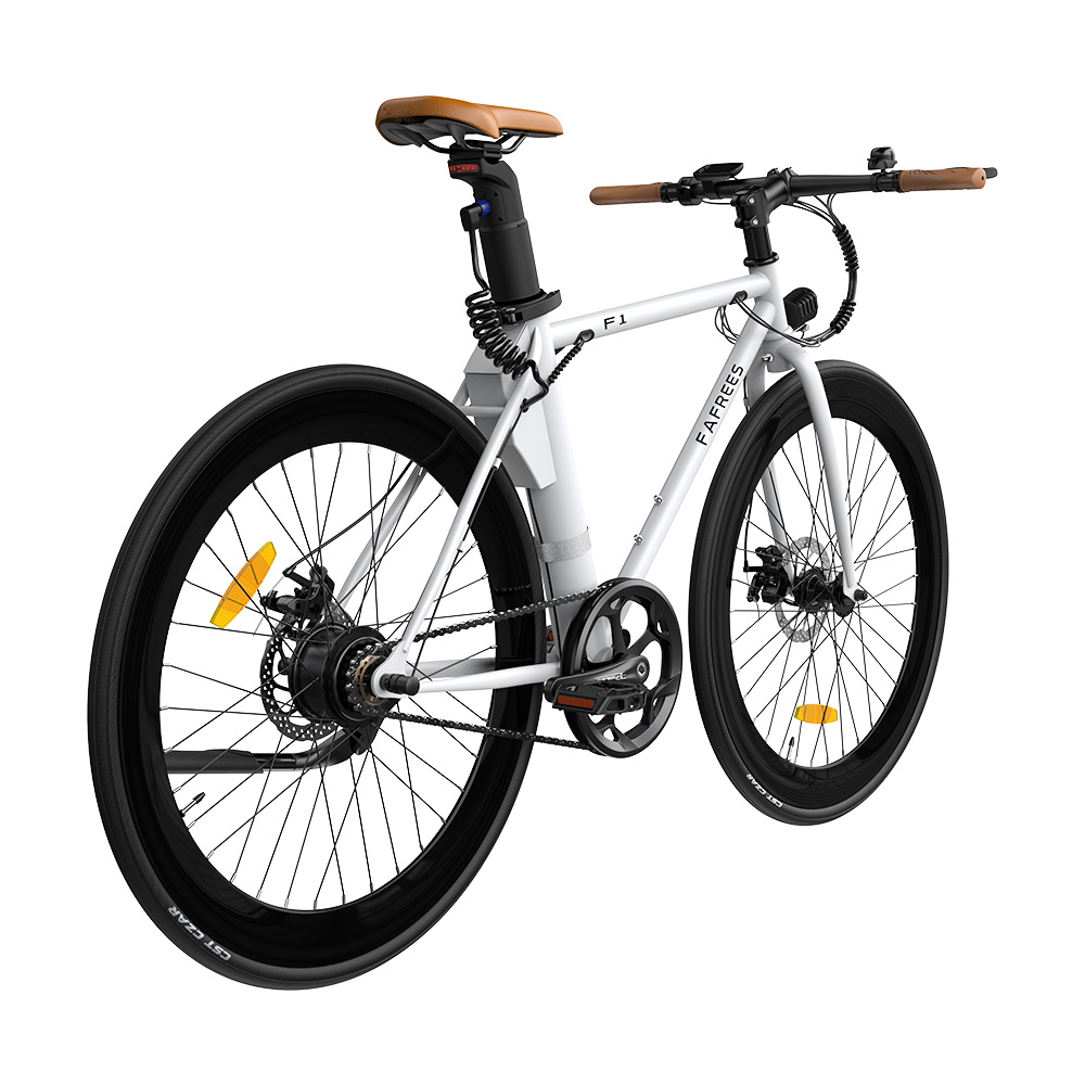 FAFREES F1 Electric Bike 250W Brushless Motor 25km/h Max Speed 9Ah Battery Shimano 7-Speed Transmission - White FAFREES F1 Electric Bike 250W Brushless Motor 25km/h Max Speed 9Ah Battery Shimano 7-Speed Transmission - White -rockbros-shop FAFREES F1 Electric Bike 250W Brushless Motor Matte Army 516962 4
