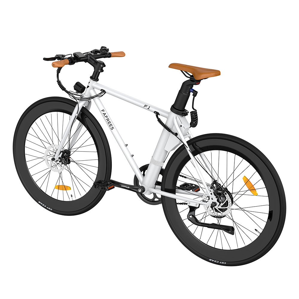 FAFREES F1 Electric Bike 250W Brushless Motor 25km/h Max Speed 9Ah Battery Shimano 7-Speed Transmission - White FAFREES F1 Electric Bike 250W Brushless Motor 25km/h Max Speed 9Ah Battery Shimano 7-Speed Transmission - White -rockbros-shop FAFREES F1 Electric Bike 250W Brushless Motor Matte Army 516962 5