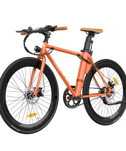 FAFREES F1 Electric Bike 250W Brushless Motor 25km/h Max Speed 9Ah Battery Shimano 7-Speed Transmission - Orange -rockbros-shop FAFREES F1 Electric Bike 250W Brushless Motor Matte Army 516963 2