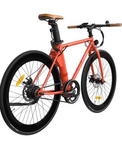 FAFREES F1 Electric Bike 250W Brushless Motor 25km/h Max Speed 9Ah Battery Shimano 7-Speed Transmission - Orange -rockbros-shop FAFREES F1 Electric Bike 250W Brushless Motor Matte Army 516963 4