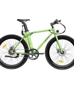 FAFREES F1 Electric Bike 250W Brushless Motor 25km/h Max Speed 9Ah Battery Shimano 7-Speed Transmission - Green