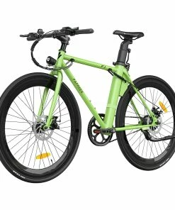 FAFREES F1 Electric Bike 250W Brushless Motor 25km/h Max Speed 9Ah Battery Shimano 7-Speed Transmission - Green -rockbros-shop FAFREES F1 Electric Bike 250W Brushless Motor Matte Army 516965 2