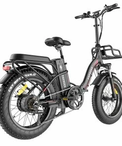 FAFREES F20 Max Electric Bike 20*4.0 Inch Fat Tire 500W Brushless Motor 25Km/h Max Speed Folding Frame E-bike With Removable 48V 18Ah Lithium Battery 140KM Max Range 150KG Load Dual Disc Brakes Shimano 7 Speed Gear - Black 12 FAFREES F20 Max Electric Bike 20*4.0 Inch Fat Tire 500W Brushless Motor 25Km/h Max Speed Folding Frame E-bike With Removable 48V 18Ah Lithium Battery 140KM Max Range 150KG Load Dual Disc Brakes Shimano 7 Speed Gear - Black -rockbros-shop FAFREES F20 Max Electric Bike 20 Inch Folding Frame E bike Black 518265 4