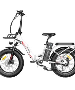 FAFREES F20 Max Electric Bike 20*4.0 Inch Fat Tire 500W Brushless Motor 25Km/h Max Speed Folding Frame E-bike With Removable 48V 18Ah Lithium Battery 140KM Max Range 150KG Load Dual Disc Brakes Shimano 7 Speed Gear - White 4 FAFREES F20 Max Electric Bike 20*4.0 Inch Fat Tire 500W Brushless Motor 25Km/h Max Speed Folding Frame E-bike With Removable 48V 18Ah Lithium Battery 140KM Max Range 150KG Load Dual Disc Brakes Shimano 7 Speed Gear - White -rockbros-shop FAFREES F20 Max Electric Bike 20 Inch Folding Frame E bike White 518266 1