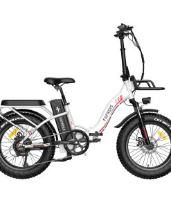FAFREES F20 Max Electric Bike 20*4.0 Inch Fat Tire 500W Brushless Motor 25Km/h Speed Removable 48V 22.5Ah Lithium Battery Front & Rear Disc Brakes Shimano 7-Speed Gear 150KG Max Speed Folding E-bike With Footrest - White 3 FAFREES F20 Max Electric Bike 20*4.0 Inch Fat Tire 500W Brushless Motor 25Km/h Speed Removable 48V 22.5Ah Lithium Battery Front & Rear Disc Brakes Shimano 7-Speed Gear 150KG Max Speed Folding E-bike With Footrest - White -rockbros-shop FAFREES F20 Max Electric Bike 20 Inch Folding Frame E bike White 519277 0
