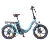 FAFREES F20 Pro Electric Bike 20*3.0 Inch Fat Tire 250W Brushless Motor 25Km/h Max Speed 7-Speed Gears With Removable 36V 18AH Lithium Battery 150KM Max Range Double Disc Brake Folding Frame E-bike - Blue -rockbros-shop FAFREES F20 Pro Electric Bike 20 Inch Folding Frame E bike Blue 516258 0