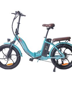 FAFREES F20 Pro Electric Bike 20*3.0 Inch Fat Tire 250W Brushless Motor 25Km/h Max Speed 7-Speed Gears With Removable 36V 18AH Lithium Battery 150KM Max Range Double Disc Brake Folding Frame E-bike - Blue 3 FAFREES F20 Pro Electric Bike 20*3.0 Inch Fat Tire 250W Brushless Motor 25Km/h Max Speed 7-Speed Gears With Removable 36V 18AH Lithium Battery 150KM Max Range Double Disc Brake Folding Frame E-bike - Blue -rockbros-shop FAFREES F20 Pro Electric Bike 20 Inch Folding Frame E bike Blue 516258 1
