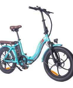 FAFREES F20 Pro Electric Bike 20*3.0 Inch Fat Tire 250W Brushless Motor 25Km/h Max Speed 7-Speed Gears With Removable 36V 18AH Lithium Battery 150KM Max Range Double Disc Brake Folding Frame E-bike - Blue 5 FAFREES F20 Pro Electric Bike 20*3.0 Inch Fat Tire 250W Brushless Motor 25Km/h Max Speed 7-Speed Gears With Removable 36V 18AH Lithium Battery 150KM Max Range Double Disc Brake Folding Frame E-bike - Blue -rockbros-shop FAFREES F20 Pro Electric Bike 20 Inch Folding Frame E bike Blue 516258 3