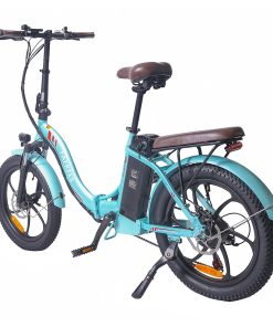 FAFREES F20 Pro Electric Bike 20*3.0 Inch Fat Tire 250W Brushless Motor 25Km/h Max Speed 7-Speed Gears With Removable 36V 18AH Lithium Battery 150KM Max Range Double Disc Brake Folding Frame E-bike - Blue 6 FAFREES F20 Pro Electric Bike 20*3.0 Inch Fat Tire 250W Brushless Motor 25Km/h Max Speed 7-Speed Gears With Removable 36V 18AH Lithium Battery 150KM Max Range Double Disc Brake Folding Frame E-bike - Blue -rockbros-shop FAFREES F20 Pro Electric Bike 20 Inch Folding Frame E bike Blue 516258 4