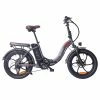 FAFREES F20 Pro Electric Bike 20*3.0 Inch Fat Tire 250W Brushless Motor 25Km/h Max Speed 7-Speed Gears With Removable 36V 18AH Lithium Battery 150KM Max Range Double Disc Brake Folding Frame E-bike - Gray -rockbros-shop FAFREES F20 Pro Electric Bike 20 Inch Folding Frame E bike Grey 516257 0
