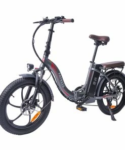 FAFREES F20 Pro Electric Bike 20*3.0 Inch Fat Tire 250W Brushless Motor 25Km/h Max Speed 7-Speed Gears With Removable 36V 18AH Lithium Battery 150KM Max Range Double Disc Brake Folding Frame E-bike - Gray 9 FAFREES F20 Pro Electric Bike 20*3.0 Inch Fat Tire 250W Brushless Motor 25Km/h Max Speed 7-Speed Gears With Removable 36V 18AH Lithium Battery 150KM Max Range Double Disc Brake Folding Frame E-bike - Gray -rockbros-shop FAFREES F20 Pro Electric Bike 20 Inch Folding Frame E bike Grey 516257 2