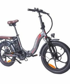 FAFREES F20 Pro Electric Bike 20*3.0 Inch Fat Tire 250W Brushless Motor 25Km/h Max Speed 7-Speed Gears With Removable 36V 18AH Lithium Battery 150KM Max Range Double Disc Brake Folding Frame E-bike - Gray 10 FAFREES F20 Pro Electric Bike 20*3.0 Inch Fat Tire 250W Brushless Motor 25Km/h Max Speed 7-Speed Gears With Removable 36V 18AH Lithium Battery 150KM Max Range Double Disc Brake Folding Frame E-bike - Gray -rockbros-shop FAFREES F20 Pro Electric Bike 20 Inch Folding Frame E bike Grey 516257 3