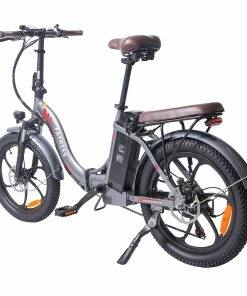 FAFREES F20 Pro Electric Bike 20*3.0 Inch Fat Tire 250W Brushless Motor 25Km/h Max Speed 7-Speed Gears With Removable 36V 18AH Lithium Battery 150KM Max Range Double Disc Brake Folding Frame E-bike - Gray 11 FAFREES F20 Pro Electric Bike 20*3.0 Inch Fat Tire 250W Brushless Motor 25Km/h Max Speed 7-Speed Gears With Removable 36V 18AH Lithium Battery 150KM Max Range Double Disc Brake Folding Frame E-bike - Gray -rockbros-shop FAFREES F20 Pro Electric Bike 20 Inch Folding Frame E bike Grey 516257 4