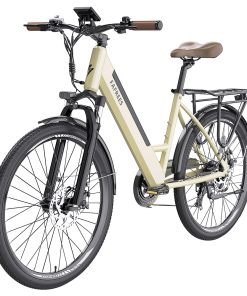 FAFREES F26 Pro City E-Bike 26 Inch Step-through Electric Bicycle 25Km/h 250W Motor 36V 10Ah Embedded Removable Battery Shimano 7 Speed Dual Disc Brakes APP Connect - Golden 6 FAFREES F26 Pro City E-Bike 26 Inch Step-through Electric Bicycle 25Km/h 250W Motor 36V 10Ah Embedded Removable Battery Shimano 7 Speed Dual Disc Brakes APP Connect - Golden -rockbros-shop FAFREES F26 Pro 26 Step through City E Bike Gold 501480 4