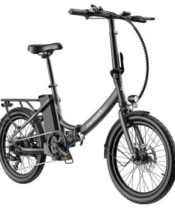 FAFREES F20 Light Folding City E-bike 20*1.95 Inch Tire 36V 250W Motor 25Km/h Max Speed 14.5Ah Battery Shimano 7-Speed Gear IPX4 Waterproof - Black 5 FAFREES F20 Light Folding City E-bike 20*1.95 Inch Tire 36V 250W Motor 25Km/h Max Speed 14.5Ah Battery Shimano 7-Speed Gear IPX4 Waterproof - Black -rockbros-shop FAFREES FF20 Light Folding City E bike Black 519502 2