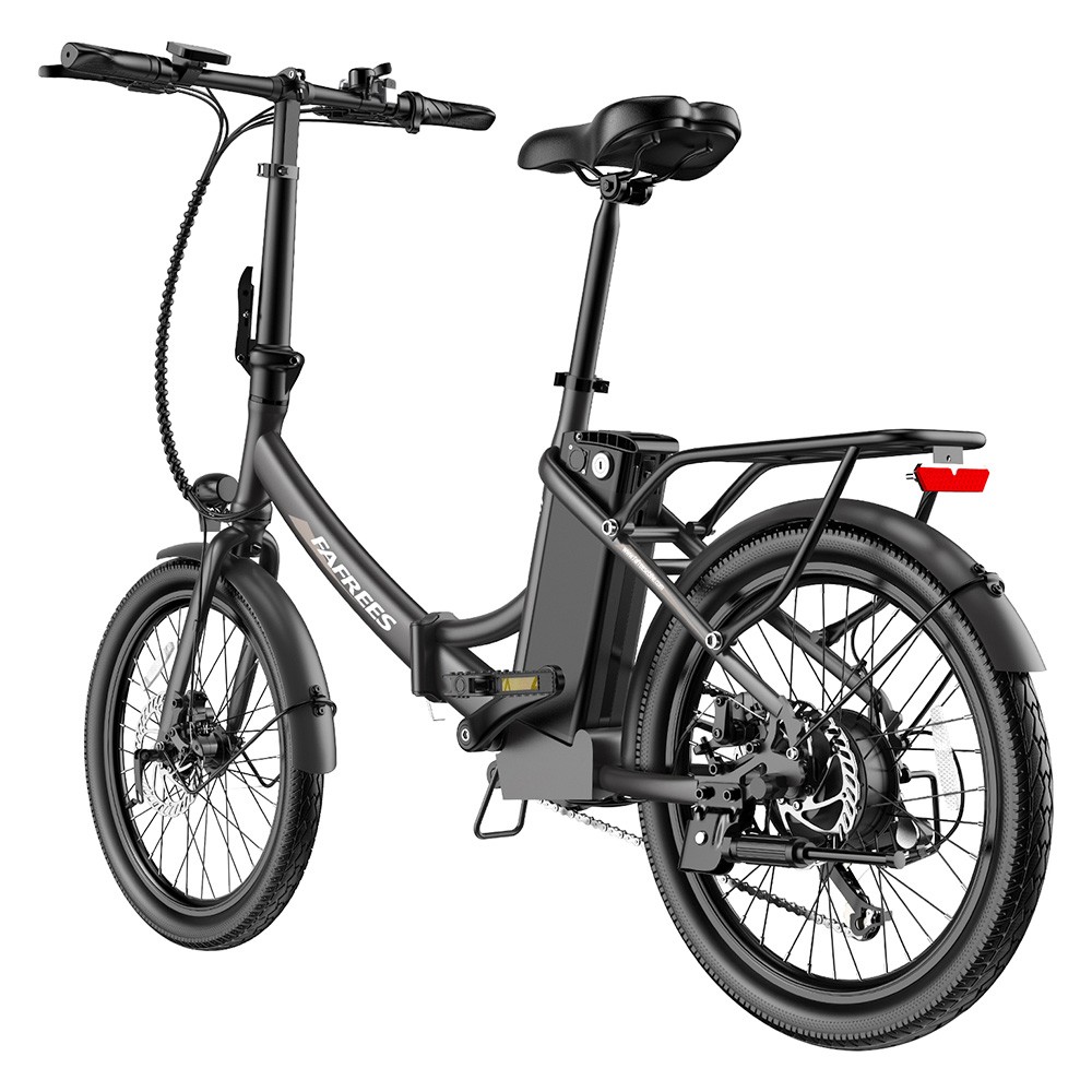 FAFREES F20 Light Folding City E-bike 20*1.95 Inch Tire 36V 250W Motor 25Km/h Max Speed 14.5Ah Battery Shimano 7-Speed Gear IPX4 Waterproof - Black FAFREES F20 Light Folding City E-bike 20*1.95 Inch Tire 36V 250W Motor 25Km/h Max Speed 14.5Ah Battery Shimano 7-Speed Gear IPX4 Waterproof - Black -rockbros-shop FAFREES FF20 Light Folding City E bike Black 519502 5