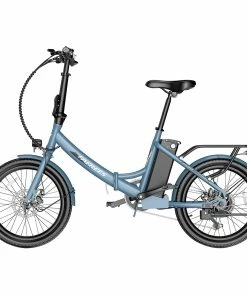 FAFREES F20 Light Folding City E-bike 20*1.95 Inch Tire 36V 250W Motor 25Km/h Max Speed 14.5Ah Battery Shimano 7-Speed Gear IPX4 Waterproof - Blue 10 FAFREES F20 Light Folding City E-bike 20*1.95 Inch Tire 36V 250W Motor 25Km/h Max Speed 14.5Ah Battery Shimano 7-Speed Gear IPX4 Waterproof - Blue -rockbros-shop FAFREES FF20 Light Folding City E bike Blue 519506 1