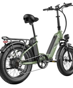 FAFREES FF20 Polar Electric Bike 48V 500W Motor 40Km/h Max Speed Dual 10.4Ah Batteries For 150KM Range 20*4.0 Inch CHAOYANG Fat Tire Double Disc Brakes Shimano 7-Speed Gear LCD Color Display - Green 6 FAFREES FF20 Polar Electric Bike 48V 500W Motor 40Km/h Max Speed Dual 10.4Ah Batteries For 150KM Range 20*4.0 Inch CHAOYANG Fat Tire Double Disc Brakes Shimano 7-Speed Gear LCD Color Display - Green -rockbros-shop FAFREES FF20 Polar Electric Bike Green 519499 4