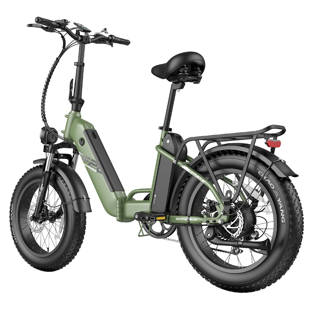 FAFREES FF20 Polar Electric Bike 48V 500W Motor 40Km/h Max Speed Dual 10.4Ah Batteries for 150KM Range 20*4.0 Inch CHAOYANG Fat Tire Double Disc Brakes Shimano 7-Speed Gear LCD Color Display - Green FAFREES FF20 Polar Electric Bike 48V 500W Motor 40Km/h Max Speed Dual 10.4Ah Batteries For 150KM Range 20*4.0 Inch CHAOYANG Fat Tire Double Disc Brakes Shimano 7-Speed Gear LCD Color Display - Green -rockbros-shop FAFREES FF20 Polar Electric Bike Green 519499 5