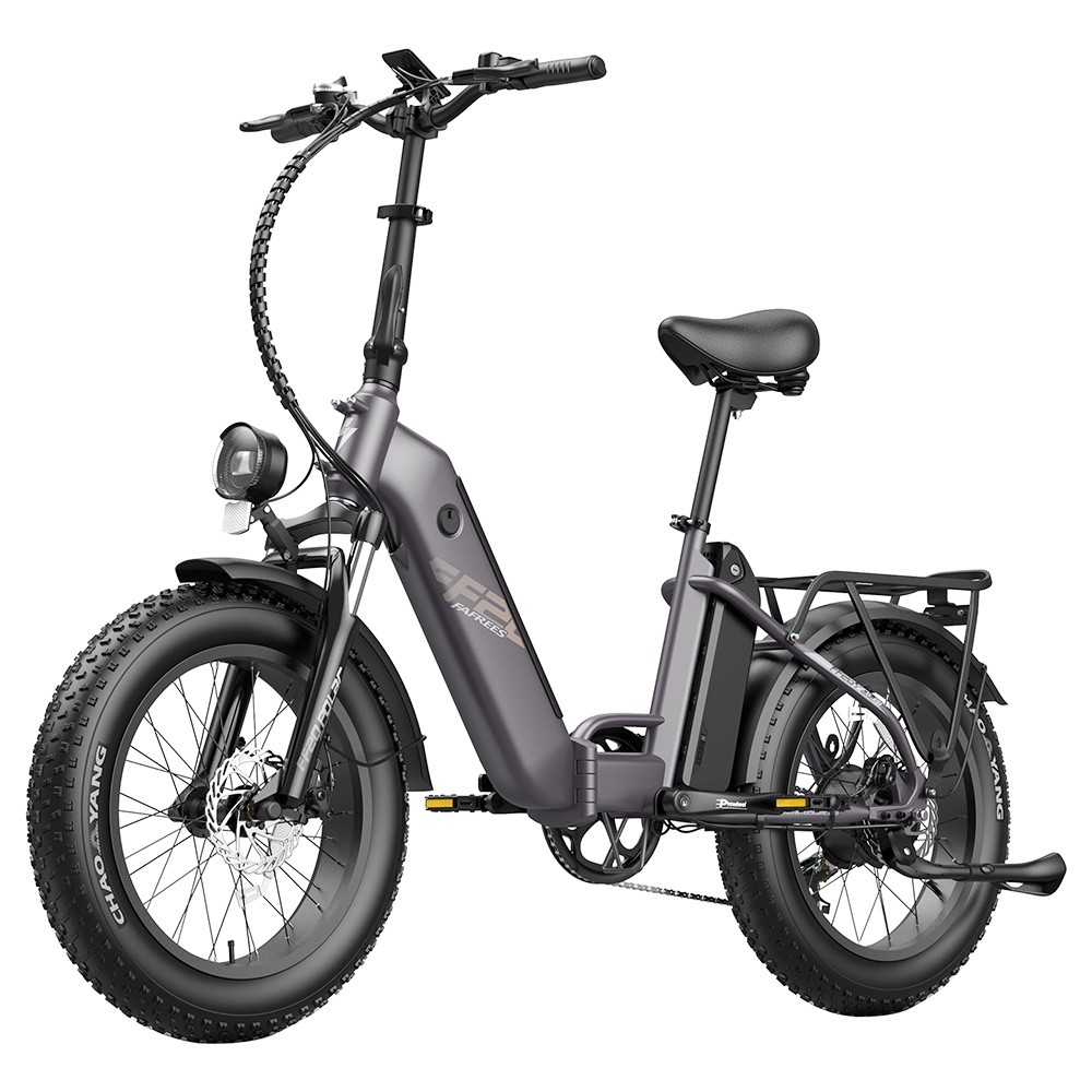 FAFREES FF20 Polar Electric Bike 48V 500W Motor 40Km/h Max Speed Dual 10.4Ah Batteries for 150KM Range 20*4.0 Inch CHAOYANG Fat Tire Double Disc Brakes Shimano 7-Speed Gear LCD Color Display - Grey FAFREES FF20 Polar Electric Bike 48V 500W Motor 40Km/h Max Speed Dual 10.4Ah Batteries For 150KM Range 20*4.0 Inch CHAOYANG Fat Tire Double Disc Brakes Shimano 7-Speed Gear LCD Color Display - Grey -rockbros-shop FAFREES FF20 Polar Electric Bike Grey 519498 3