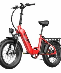 FAFREES FF20 Polar Electric Bike 48V 500W Motor 40Km/h Max Speed Dual 10.4Ah Batteries For 150KM Range 20*4.0 Inch CHAOYANG Fat Tire Double Disc Brakes Shimano 7-Speed Gear LCD Color Display - Red 11 FAFREES FF20 Polar Electric Bike 48V 500W Motor 40Km/h Max Speed Dual 10.4Ah Batteries For 150KM Range 20*4.0 Inch CHAOYANG Fat Tire Double Disc Brakes Shimano 7-Speed Gear LCD Color Display - Red -rockbros-shop FAFREES FF20 Polar Electric Bike Red 519497 3
