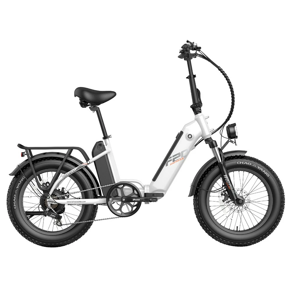 FAFREES FF20 Polar Electric Bike 48V 500W Motor 40Km/h Max Speed Dual 10.4Ah Batteries For 150KM Range 20*4.0 Inch CHAOYANG Fat Tire Double Disc Brakes Shimano 7-Speed Gear LCD Color Display - White 3 FAFREES FF20 Polar Electric Bike 48V 500W Motor 40Km/h Max Speed Dual 10.4Ah Batteries For 150KM Range 20*4.0 Inch CHAOYANG Fat Tire Double Disc Brakes Shimano 7-Speed Gear LCD Color Display - White