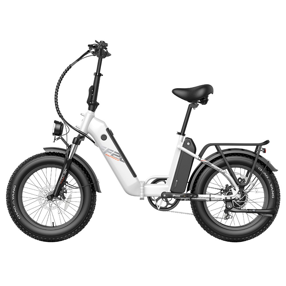 FAFREES FF20 Polar Electric Bike 48V 500W Motor 40Km/h Max Speed Dual 10.4Ah Batteries for 150KM Range 20*4.0 Inch CHAOYANG Fat Tire Double Disc Brakes Shimano 7-Speed Gear LCD Color Display - White FAFREES FF20 Polar Electric Bike 48V 500W Motor 40Km/h Max Speed Dual 10.4Ah Batteries For 150KM Range 20*4.0 Inch CHAOYANG Fat Tire Double Disc Brakes Shimano 7-Speed Gear LCD Color Display - White -rockbros-shop FAFREES FF20 Polar Electric Bike White 519501 1