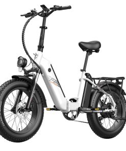 FAFREES FF20 Polar Electric Bike 48V 500W Motor 40Km/h Max Speed Dual 10.4Ah Batteries For 150KM Range 20*4.0 Inch CHAOYANG Fat Tire Double Disc Brakes Shimano 7-Speed Gear LCD Color Display - White 5 FAFREES FF20 Polar Electric Bike 48V 500W Motor 40Km/h Max Speed Dual 10.4Ah Batteries For 150KM Range 20*4.0 Inch CHAOYANG Fat Tire Double Disc Brakes Shimano 7-Speed Gear LCD Color Display - White -rockbros-shop FAFREES FF20 Polar Electric Bike White 519501 3