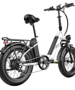 FAFREES FF20 Polar Electric Bike 48V 500W Motor 40Km/h Max Speed Dual 10.4Ah Batteries For 150KM Range 20*4.0 Inch CHAOYANG Fat Tire Double Disc Brakes Shimano 7-Speed Gear LCD Color Display - White 6 FAFREES FF20 Polar Electric Bike 48V 500W Motor 40Km/h Max Speed Dual 10.4Ah Batteries For 150KM Range 20*4.0 Inch CHAOYANG Fat Tire Double Disc Brakes Shimano 7-Speed Gear LCD Color Display - White -rockbros-shop FAFREES FF20 Polar Electric Bike White 519501 4