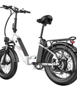 FAFREES FF20 Polar Electric Bike 48V 500W Motor 40Km/h Max Speed Dual 10.4Ah Batteries For 150KM Range 20*4.0 Inch CHAOYANG Fat Tire Double Disc Brakes Shimano 7-Speed Gear LCD Color Display - White 7 FAFREES FF20 Polar Electric Bike 48V 500W Motor 40Km/h Max Speed Dual 10.4Ah Batteries For 150KM Range 20*4.0 Inch CHAOYANG Fat Tire Double Disc Brakes Shimano 7-Speed Gear LCD Color Display - White -rockbros-shop FAFREES FF20 Polar Electric Bike White 519501 5